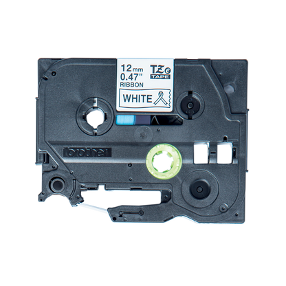 Brother Black On White Label Tape 12mm x 4m - TZER231