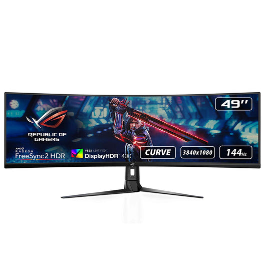 ASUS ROG Strix XG49VQ 49 Inch 3840 x 1080 Pixels Ultrawide HDMI DisplayPort USB Gaming Monitor - NWT FM SOLUTIONS - YOUR CATERING WHOLESALER