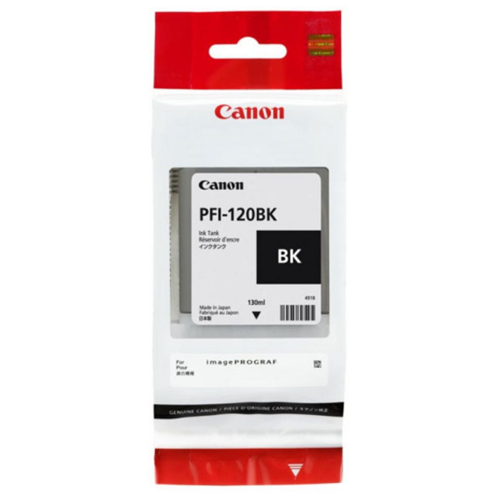 Canon PFI120BK Black Standard Capacity Ink Cartridge 130ml - 2885C001AA - NWT FM SOLUTIONS - YOUR CATERING WHOLESALER