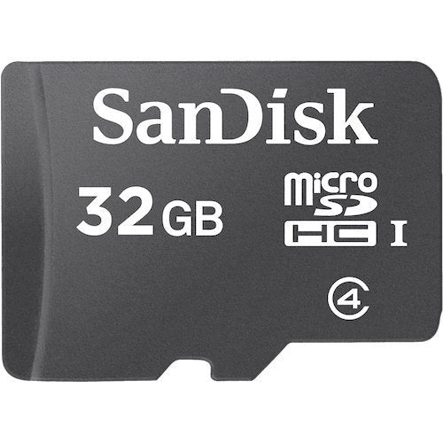 SanDisk SDSDQM 32GB Class 4 MicroSDHC Memory Card and Adapter - NWT FM SOLUTIONS - YOUR CATERING WHOLESALER