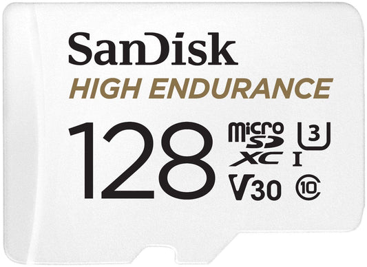 Sandisk 128GB High Endurance Micro SDHC Memory Card - NWT FM SOLUTIONS - YOUR CATERING WHOLESALER