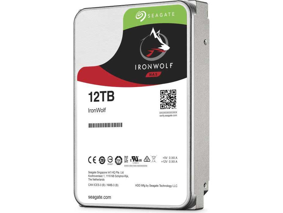 Seagate 12TB IronWolf 72 SATA 3.5 Inch Internal Hard Drive - NWT FM SOLUTIONS - YOUR CATERING WHOLESALER