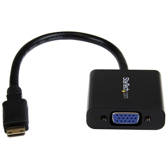 StarTech.com Mini HDMI to VGA Adaptor Converter - NWT FM SOLUTIONS - YOUR CATERING WHOLESALER
