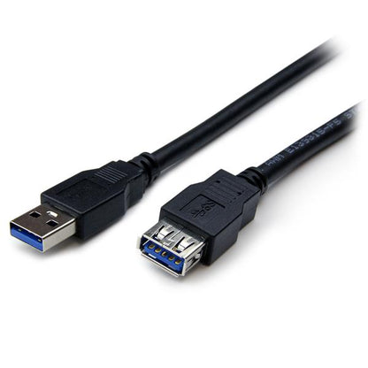 StarTech.com 2m Black SuperSpeed USB 3.0 Extension Cable A to A Male to Female - NWT FM SOLUTIONS - YOUR CATERING WHOLESALER
