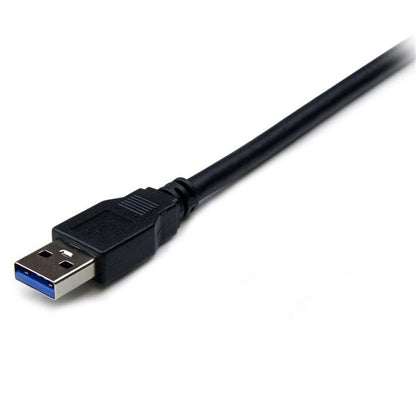 StarTech.com 2m Black SuperSpeed USB 3.0 Extension Cable A to A Male to Female
