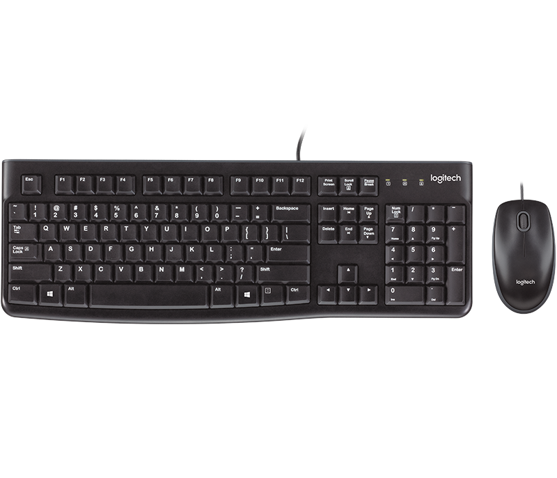Logitech MK120 Int. EER Keyboard and Mouse Combo - NWT FM SOLUTIONS - YOUR CATERING WHOLESALER