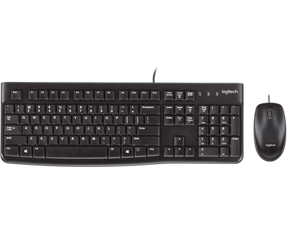 Logitech MK120 Int. EER Keyboard and Mouse Combo - NWT FM SOLUTIONS - YOUR CATERING WHOLESALER