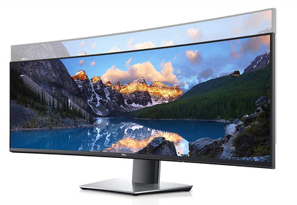 Dell U4919DW 49 Inch 5120 x 1440 Pixels Ultra Wide USB C USB HDMI DisplayPort Curved Monitor