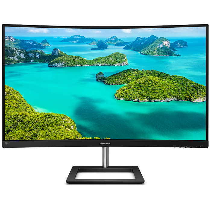 Philips 328E1CA 31.5 Inch 3840 x 2160 Pixels 4K Ultra HD VA Panel HDMI DisplayPort Monitor - NWT FM SOLUTIONS - YOUR CATERING WHOLESALER