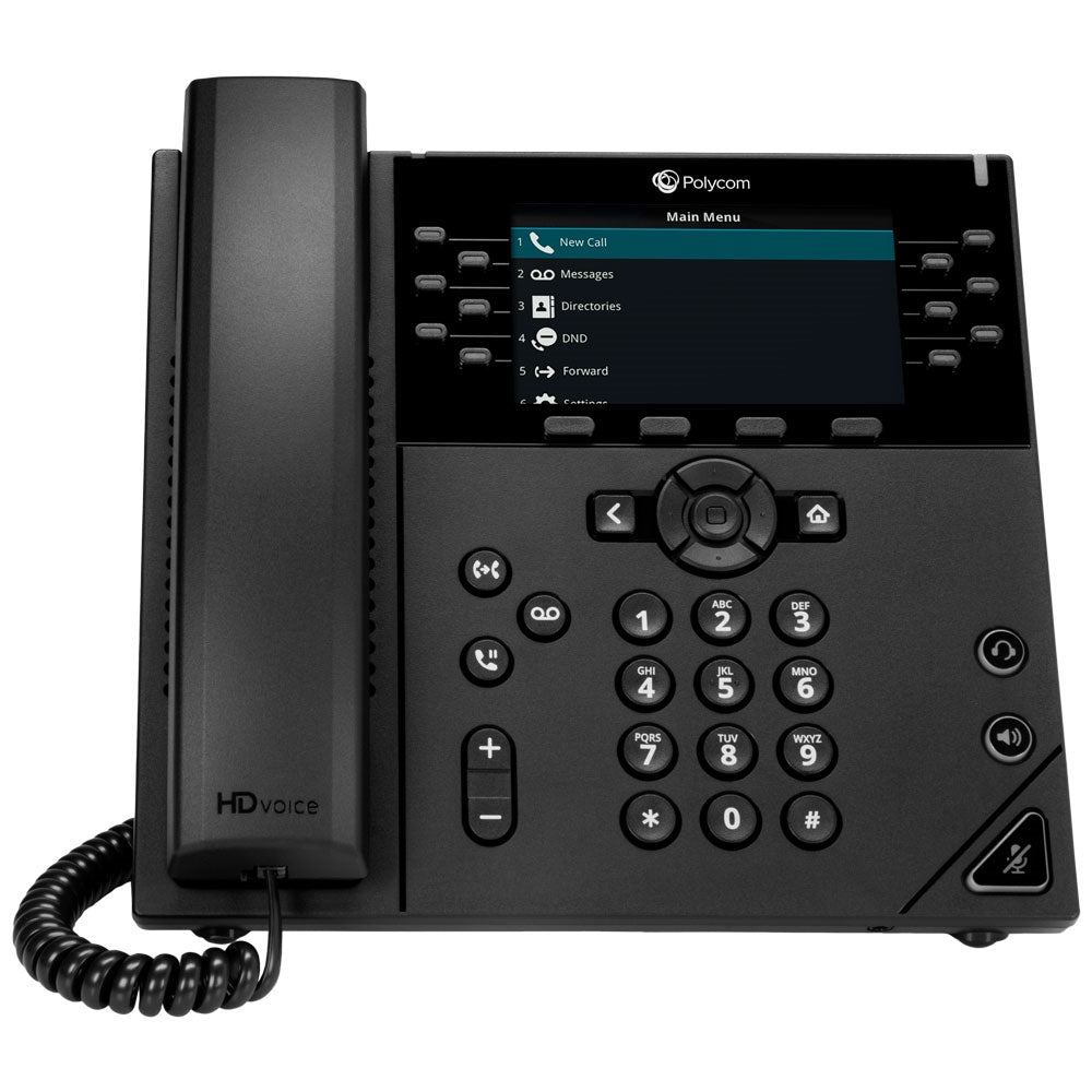 Poly VVX 450 12 Line Desktop IP Phone - NWT FM SOLUTIONS - YOUR CATERING WHOLESALER