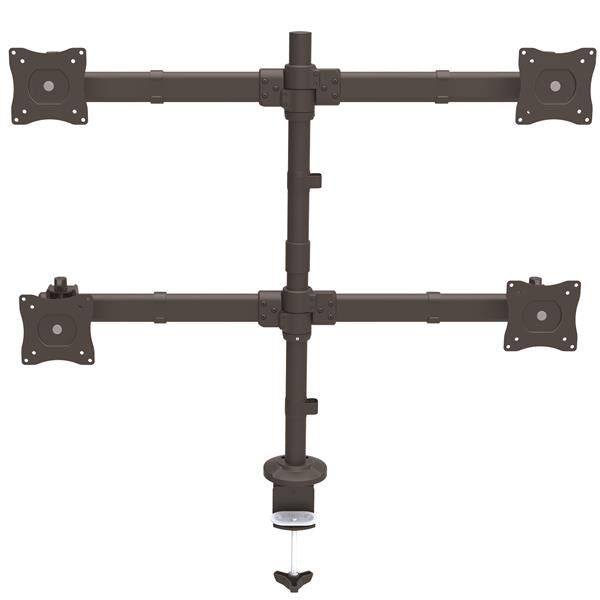 StarTech.com Desk Mount Quad Monitor Arm Steel