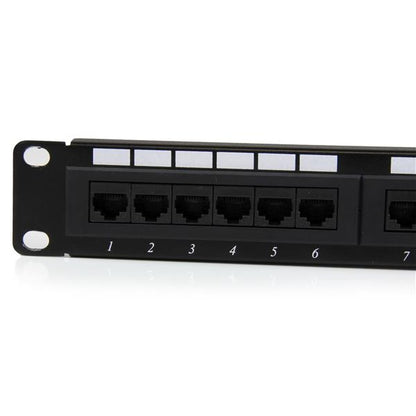 StarTech.com 24 Port 1U Cat 6 110 Patch Panel