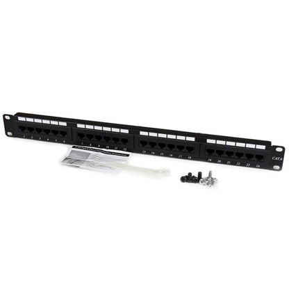 StarTech.com 24 Port 1U Cat 6 110 Patch Panel