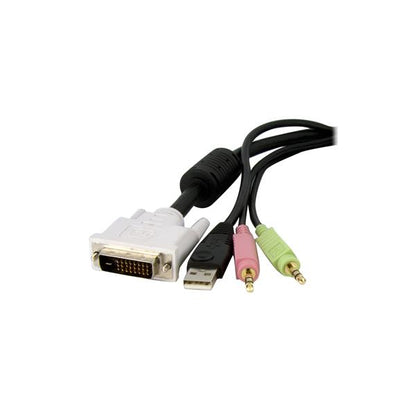 StarTech.com 6ft 4in1 USB DVID KVM Switch Cable