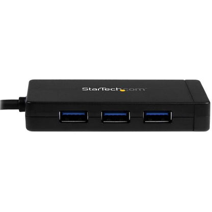 StarTech.com 3 Port USB 3.0 Hub with Gigabit Ethernet