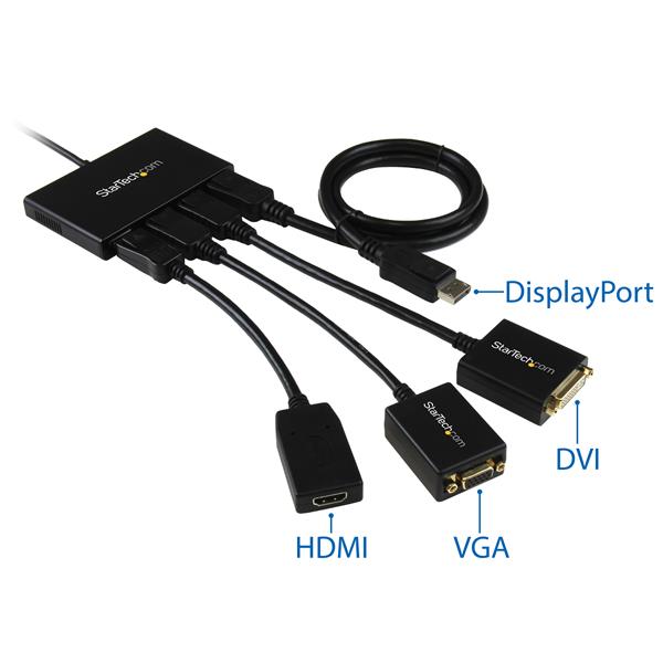 StarTech.com MST Hub Mini DP to 4x DisplayPort