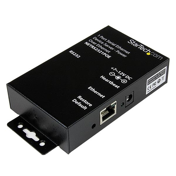 StarTech.com 1 Port RS232 Serial Device Server PoE - NWT FM SOLUTIONS - YOUR CATERING WHOLESALER