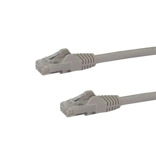 StarTech.com 1m Grey Snagless Cat6 UTP Patch Cable - NWT FM SOLUTIONS - YOUR CATERING WHOLESALER