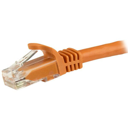 StarTech.com 1m Orange Snagless Cat6 UTP Patch Cable