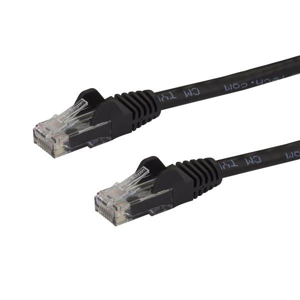 StarTech.com 10m Black Snagless Cat6 UTP Patch Cable - NWT FM SOLUTIONS - YOUR CATERING WHOLESALER