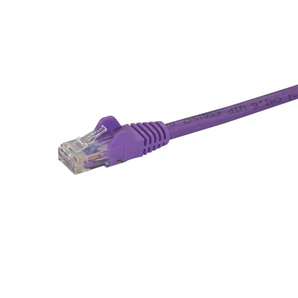 StarTech.com 3m Purple Snagless Cat6 Patch Cable