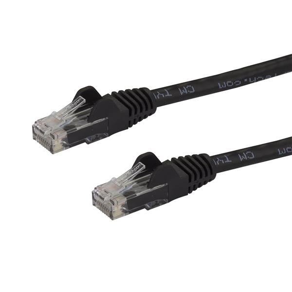 StarTech.com 5m Black GB Snagless RJ45 UTP Cat6 Patch - NWT FM SOLUTIONS - YOUR CATERING WHOLESALER