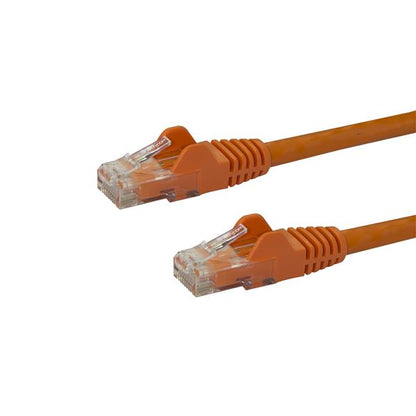 StarTech.com 5m Orange Snagless Cat6 UTP Patch Cable - NWT FM SOLUTIONS - YOUR CATERING WHOLESALER