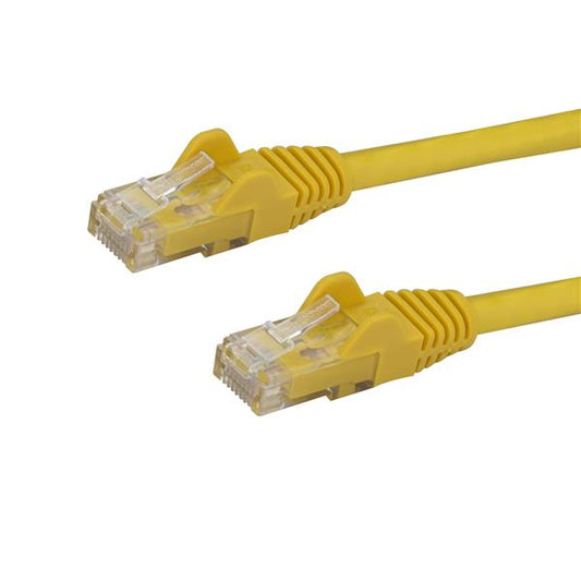 StarTech.com 5m Yellow Snagless Cat6 Patch Cable - NWT FM SOLUTIONS - YOUR CATERING WHOLESALER