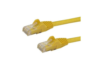 StarTech.com 0.5m Yellow Snagless Cat6 Patch Cable - NWT FM SOLUTIONS - YOUR CATERING WHOLESALER