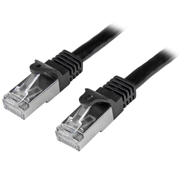 StarTech.com 1m Black Cat6 Cable Shielded SFTP - NWT FM SOLUTIONS - YOUR CATERING WHOLESALER