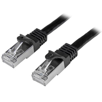 StarTech.com 1m Black Cat6 Cable Shielded SFTP - NWT FM SOLUTIONS - YOUR CATERING WHOLESALER