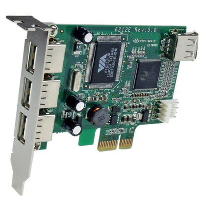 StarTech.com 4 Port PCIE Low Profile USB 2.0 Card