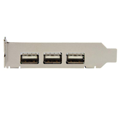 StarTech.com 4 Port PCIE Low Profile USB 2.0 Card