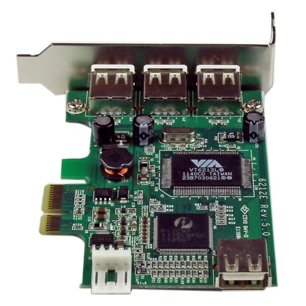 StarTech.com 4 Port PCIE Low Profile USB 2.0 Card