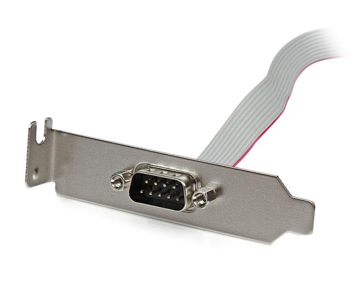 StarTech.com 16in 1 Port DB9 Bracket to 10 Pin Header
