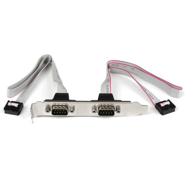 StarTech.com 16in 2 Port DB9 Port Bracket to 10 Pin - NWT FM SOLUTIONS - YOUR CATERING WHOLESALER