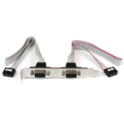StarTech.com 16in 2 Port DB9 Port Bracket to 10 Pin - NWT FM SOLUTIONS - YOUR CATERING WHOLESALER