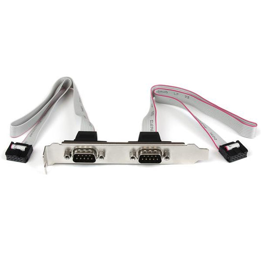 StarTech.com 16in 2 Port DB9 Port Bracket to 10 Pin - NWT FM SOLUTIONS - YOUR CATERING WHOLESALER