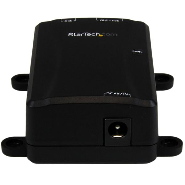 StarTech.com 1 Port Gigabit Midspan PoE and Injector