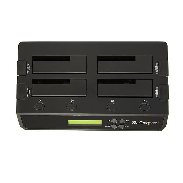 StarTech.com 4 Bay USB 3.0 Hard Drive Duplicator Dock