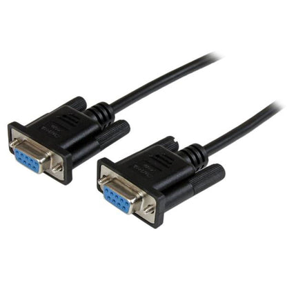 StarTech.com 1m DB9 RS232 Serial Null Modem Cable FF - NWT FM SOLUTIONS - YOUR CATERING WHOLESALER