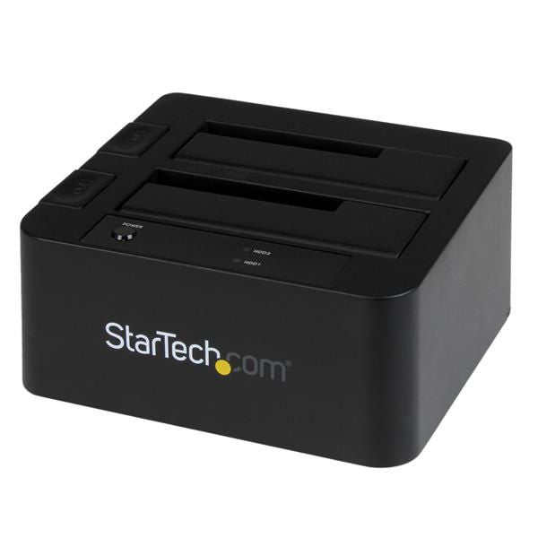StarTech.com USB 3.0 eSATA Dual Hard Drive Dock UASP - NWT FM SOLUTIONS - YOUR CATERING WHOLESALER