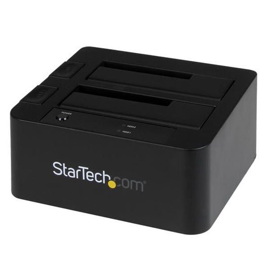 StarTech.com USB 3.0 eSATA Dual Hard Drive Dock UASP - NWT FM SOLUTIONS - YOUR CATERING WHOLESALER