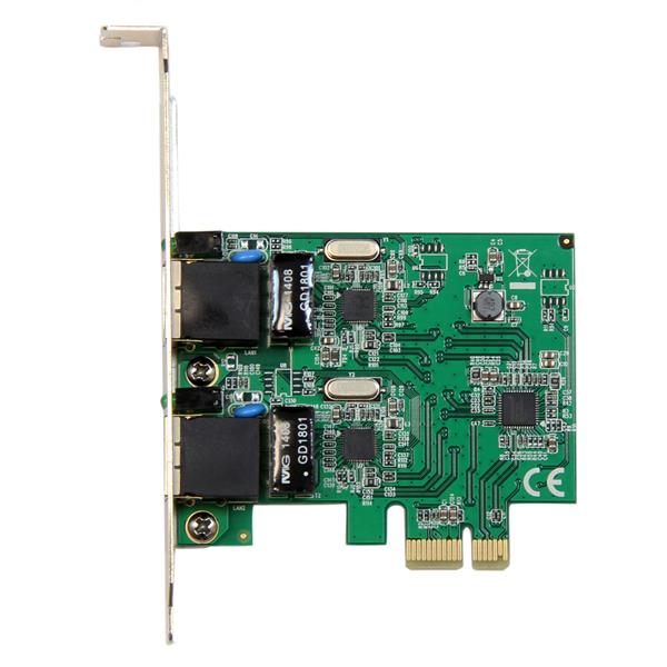 StarTech.com 2 Port GB Server Network Card PCIe NIC