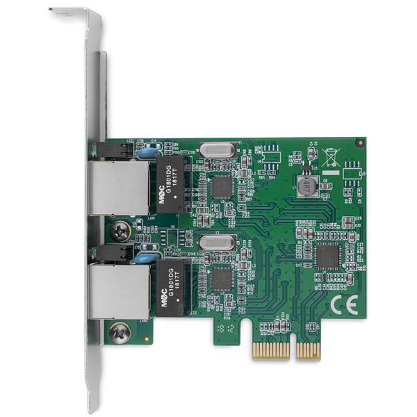 StarTech.com 2 Port GB Server Network Card PCIe NIC