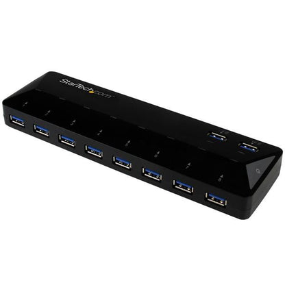 StarTech.com 10 Port USB 3.0 Hub with 2 x 1.5A Ports - NWT FM SOLUTIONS - YOUR CATERING WHOLESALER