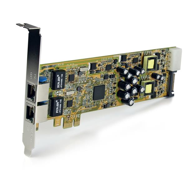StarTech.com 2 Port Gbit Ethernet PCIe Network Card