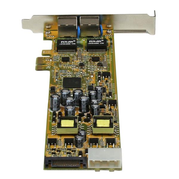 StarTech.com 2 Port Gbit Ethernet PCIe Network Card