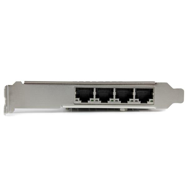StarTech.com 4 Port Gbit Ethernet Network Card PCIe