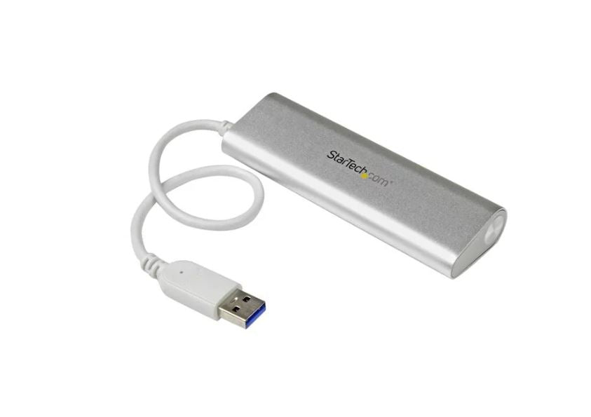 StarTech.com 4 Port USB3 Hub with Built in Cable